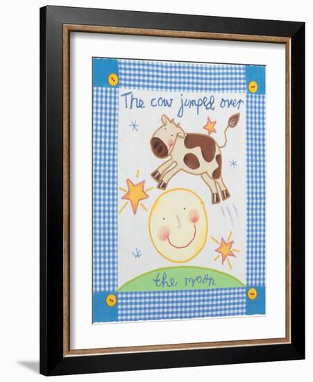 The Cow Jumped Over the Moon-Sophie Harding-Framed Art Print