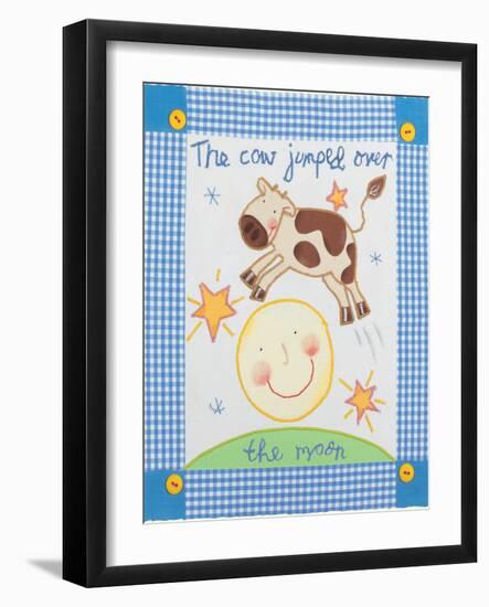 The Cow Jumped Over the Moon-Sophie Harding-Framed Art Print