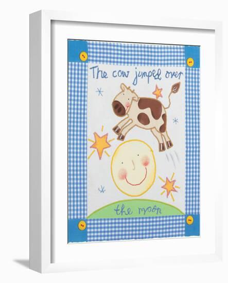 The Cow Jumped Over the Moon-Sophie Harding-Framed Art Print