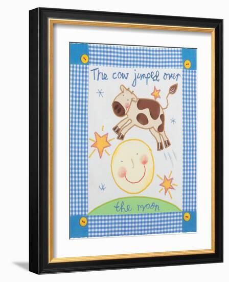 The Cow Jumped Over the Moon-Sophie Harding-Framed Art Print