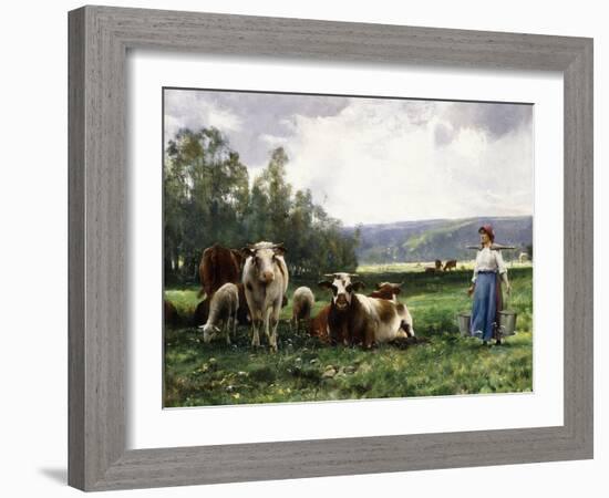 The Cow Pasture-Julien Dupre-Framed Giclee Print