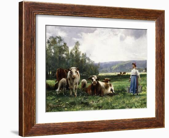 The Cow Pasture-Julien Dupre-Framed Giclee Print