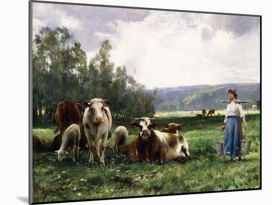 The Cow Pasture-Julien Dupre-Mounted Giclee Print