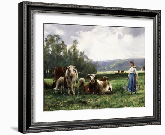 The Cow Pasture-Julien Dupre-Framed Giclee Print