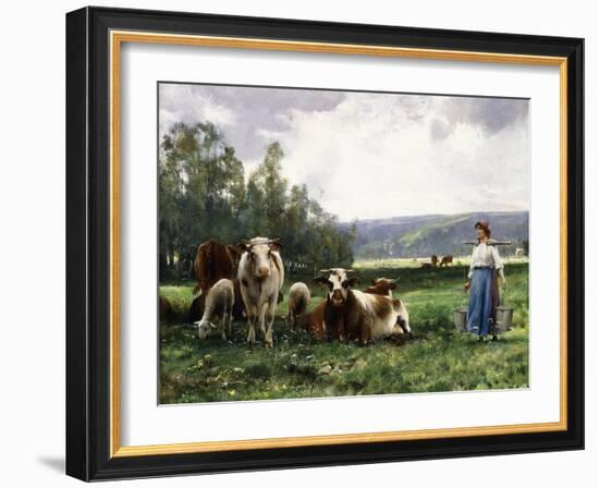 The Cow Pasture-Julien Dupre-Framed Giclee Print