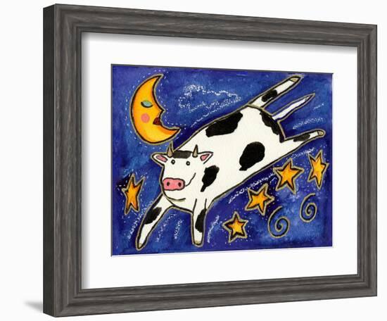 The Cow That Jumped over the Moon-Wyanne-Framed Giclee Print