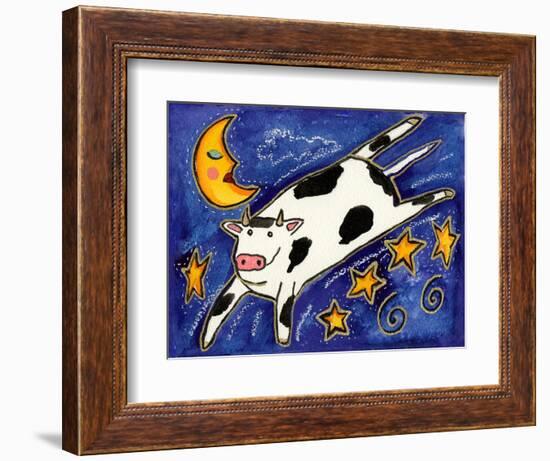 The Cow That Jumped over the Moon-Wyanne-Framed Giclee Print