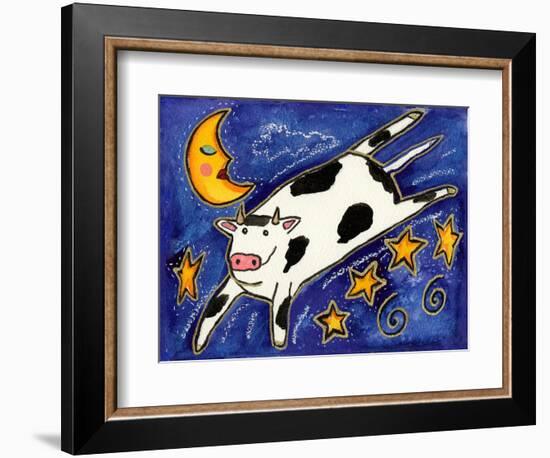 The Cow That Jumped over the Moon-Wyanne-Framed Giclee Print