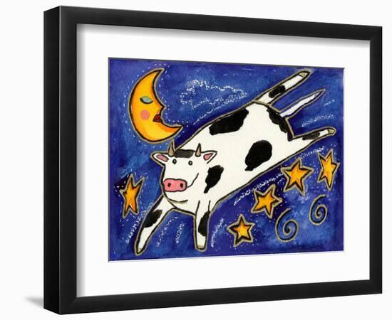 The Cow That Jumped over the Moon-Wyanne-Framed Giclee Print