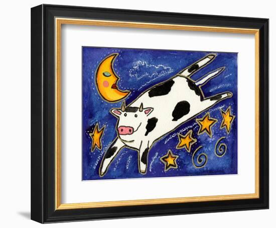 The Cow That Jumped over the Moon-Wyanne-Framed Giclee Print