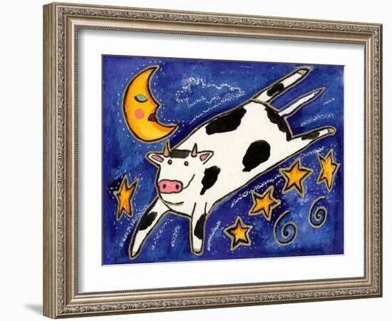 The Cow That Jumped over the Moon-Wyanne-Framed Giclee Print