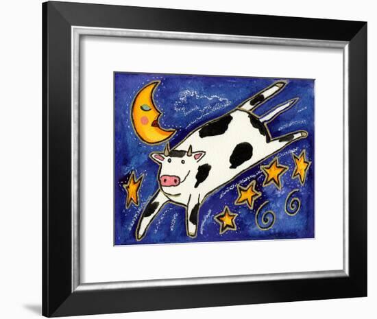 The Cow That Jumped over the Moon-Wyanne-Framed Giclee Print