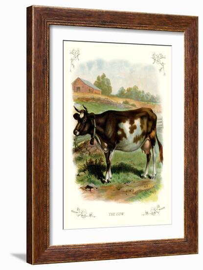 The Cow-null-Framed Art Print