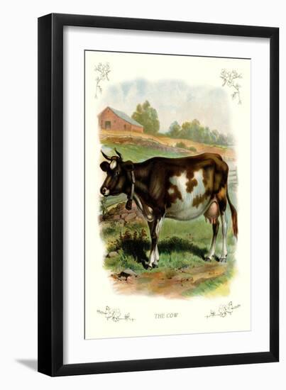 The Cow-null-Framed Art Print