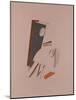 The Cowards. Figurine for the Opera Victory over the Sun by A. Kruchenych, 1920-1921-El Lissitzky-Mounted Giclee Print