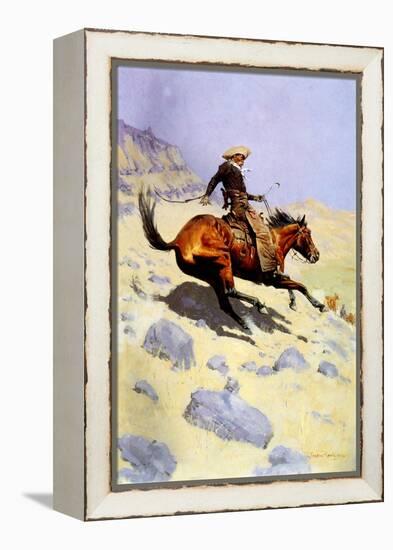 The Cowboy, 1902-Frederic Sackrider Remington-Framed Premier Image Canvas