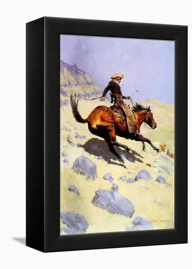 The Cowboy, 1902-Frederic Sackrider Remington-Framed Premier Image Canvas