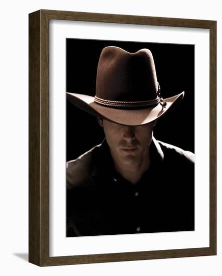 The Cowboy-Chris Dunker-Framed Giclee Print
