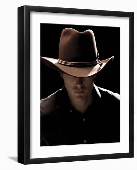 The Cowboy-Chris Dunker-Framed Giclee Print