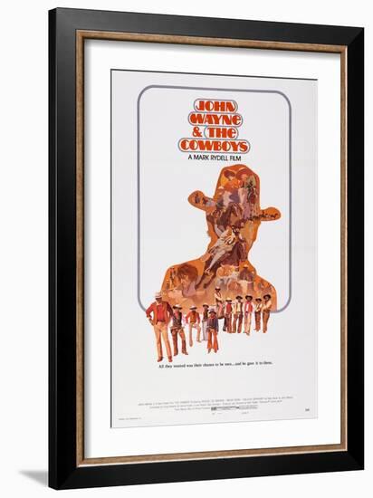 The Cowboys-null-Framed Premium Giclee Print