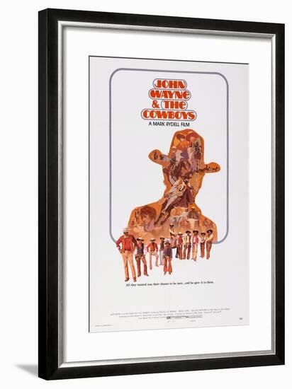 The Cowboys-null-Framed Art Print