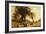 The Cows and the Well-Jean-Baptiste-Camille Corot-Framed Giclee Print