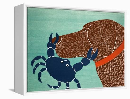 The Crab Choc-Stephen Huneck-Framed Premier Image Canvas