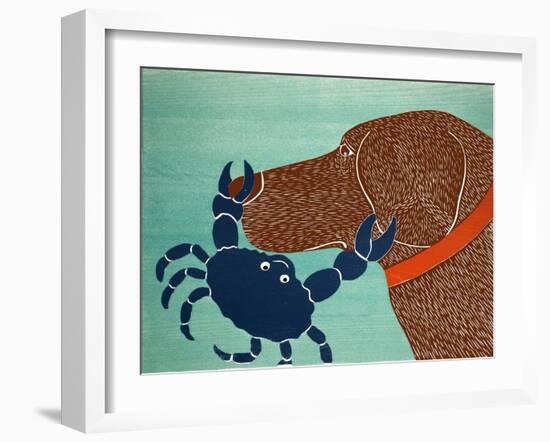 The Crab Choc-Stephen Huneck-Framed Giclee Print