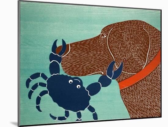 The Crab Choc-Stephen Huneck-Mounted Giclee Print