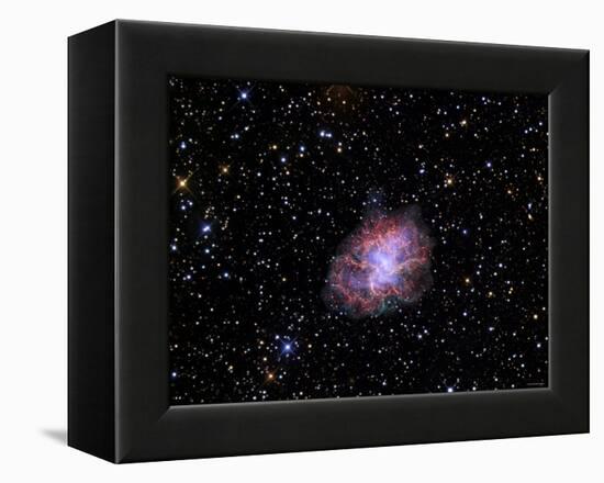 The Crab Nebula-Stocktrek Images-Framed Premier Image Canvas