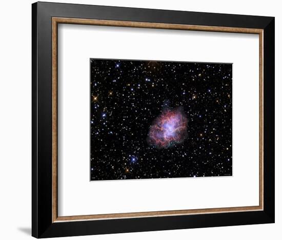 The Crab Nebula-Stocktrek Images-Framed Photographic Print