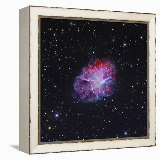 The Crab Nebula-Stocktrek Images-Framed Premier Image Canvas