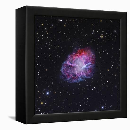 The Crab Nebula-Stocktrek Images-Framed Premier Image Canvas