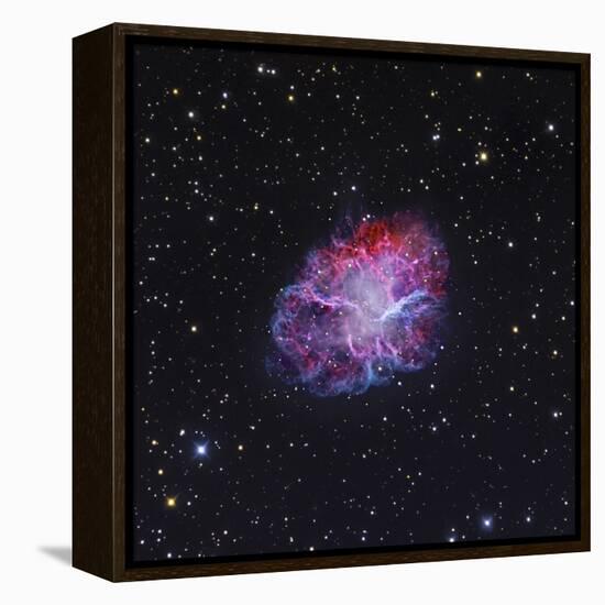 The Crab Nebula-Stocktrek Images-Framed Premier Image Canvas