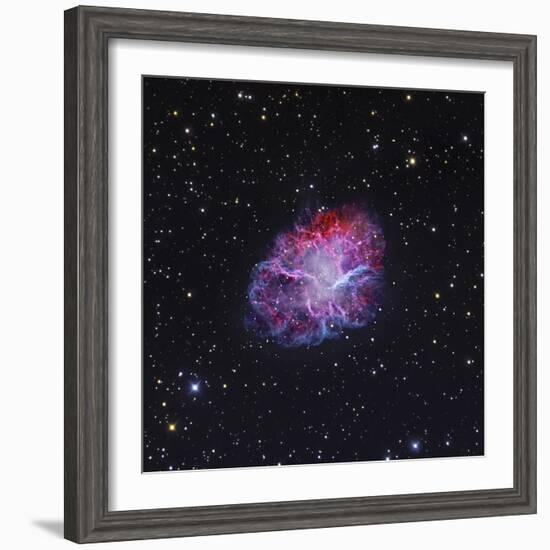 The Crab Nebula-Stocktrek Images-Framed Photographic Print