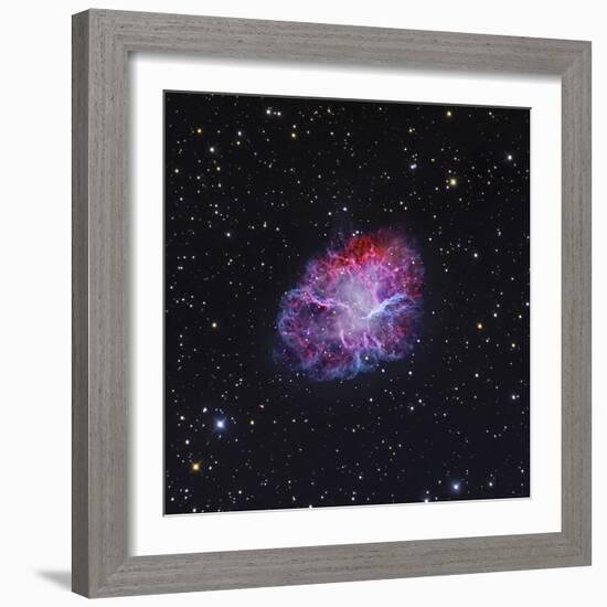 The Crab Nebula-Stocktrek Images-Framed Photographic Print