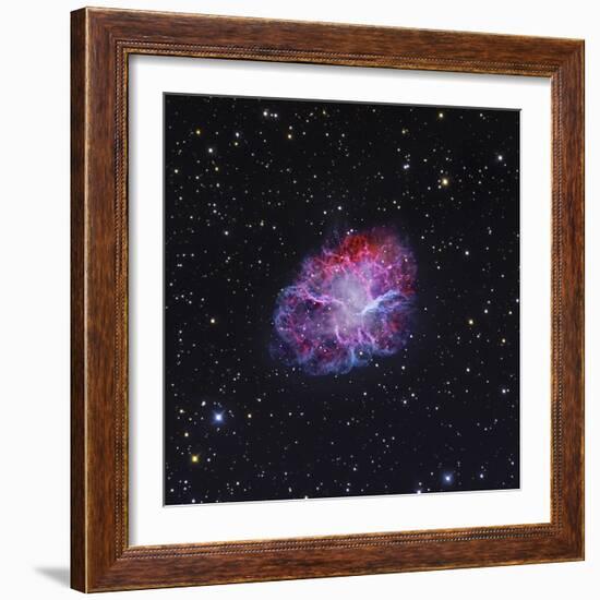 The Crab Nebula-Stocktrek Images-Framed Photographic Print