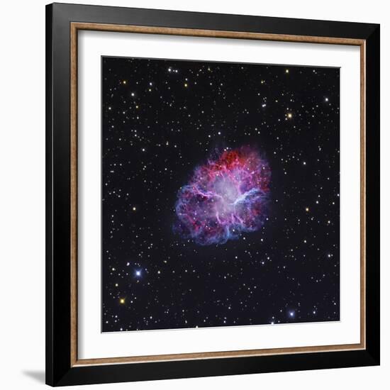 The Crab Nebula-Stocktrek Images-Framed Photographic Print