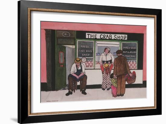 The Crab Shop-Gillian Lawson-Framed Giclee Print