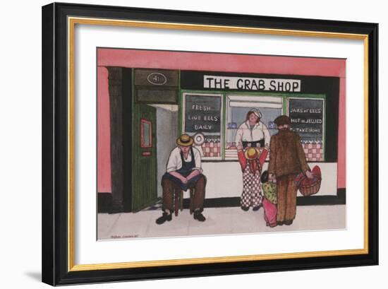 The Crab Shop-Gillian Lawson-Framed Giclee Print