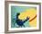 The Crab Yellow-Stephen Huneck-Framed Giclee Print