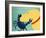 The Crab Yellow-Stephen Huneck-Framed Giclee Print