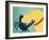 The Crab Yellow-Stephen Huneck-Framed Giclee Print