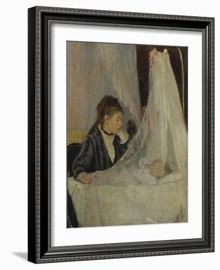 The Cradle, 1872-Berthe Morisot-Framed Giclee Print