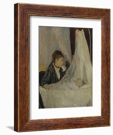 The Cradle, 1872-Berthe Morisot-Framed Giclee Print