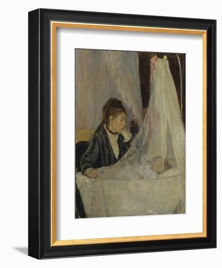 The Cradle, 1872-Berthe Morisot-Framed Giclee Print