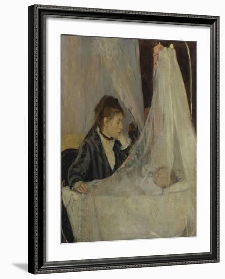 The Cradle, 1872-Berthe Morisot-Framed Giclee Print