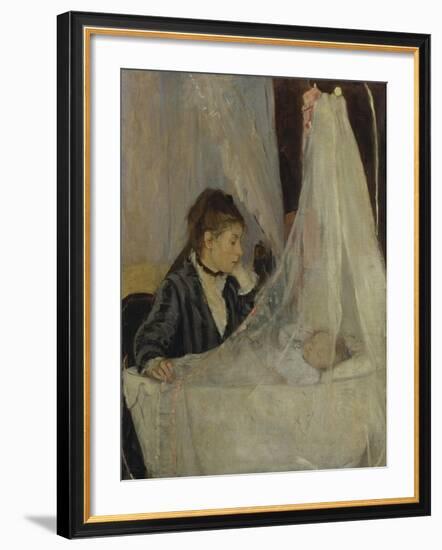 The Cradle, 1872-Berthe Morisot-Framed Giclee Print