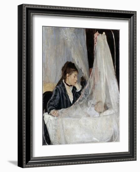 The Cradle, 1873-Berthe Morisot-Framed Giclee Print