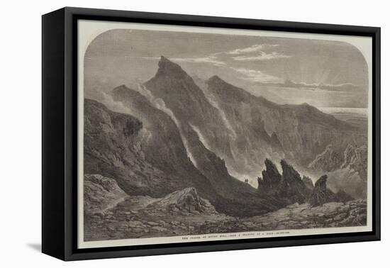 The Crater of Mount Etna-Samuel Read-Framed Premier Image Canvas
